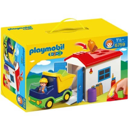 Avis Playmobil 1.2.3 - Camion avec garage PLAYMOBIL 1