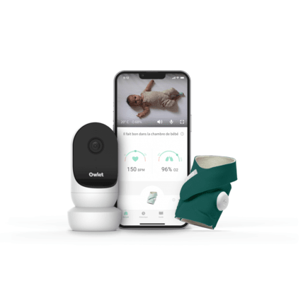Avis Babyphone monitor duo (smart sock 3 + cam) Owlet Care 1