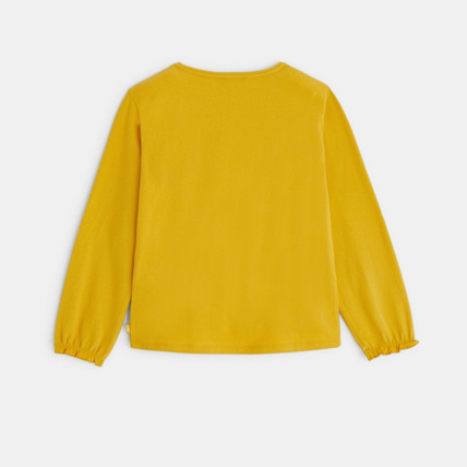 Avis T-shirt à motif papillon jaune fille OKAIDI 4