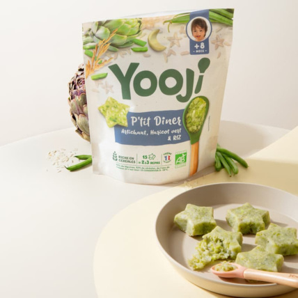 Avis P'tit Dîner : Artichaut, haricot vert, riz bio Yooji 1