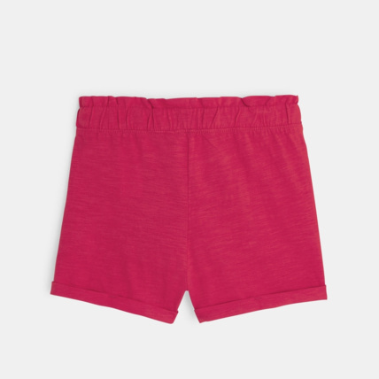 Avis Short en jersey uni rose fille OKAIDI 3