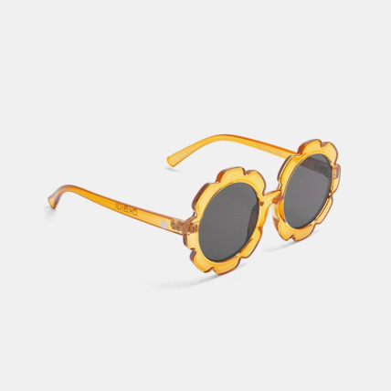 Avis Lunettes de soleil fleurs jaune fille OKAIDI 2