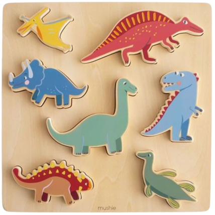 Avis Puzzle en bois Dino MUSHIE 1