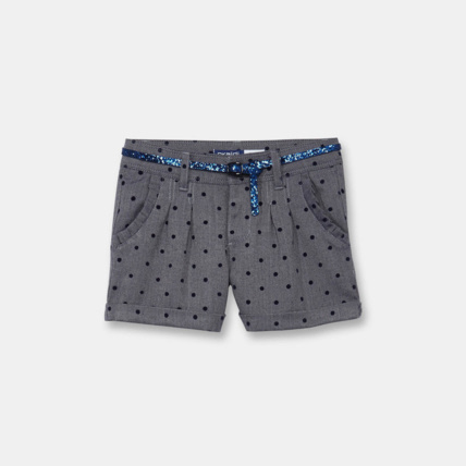 Avis Short à pois bleu fille OKAIDI 1