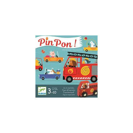 Avis Jeu de société Pin Pon DJECO 1