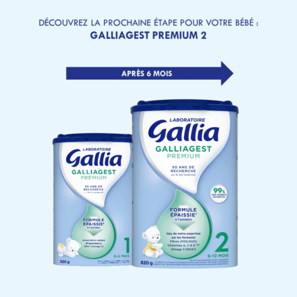Avis Lait Galliagest 1er âge Laboratoire Gallia 3