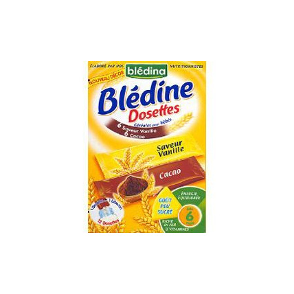 Avis Blédine 12 Dosettes individuelles vanille/cacao Blédina 1