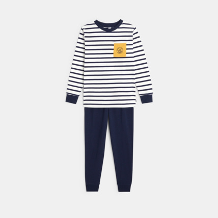 Avis Pyjama 2 pièces en jersey bleu garçon OKAIDI 2