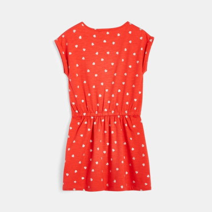 Avis Robe rayée en jersey rouge fille OKAIDI 2