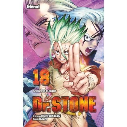 Avis Dr. Stone - Tome 18 GLENAT 1