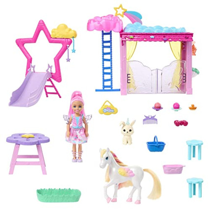 Avis Barbie - A Touch of Magic - Coffret Chelsea et Pégase BARBIE 1