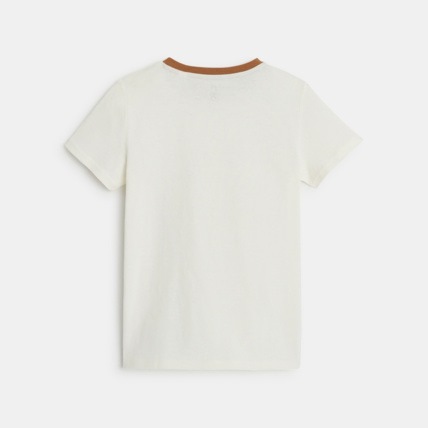 Avis T-shirt manches courtes motif cactus blanc garçon OKAIDI 4