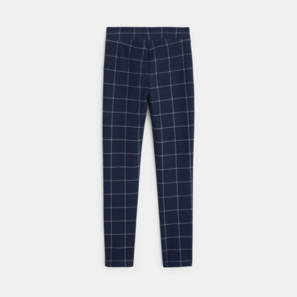 Avis Jeggings à carreaux en jersey Milano bleu fille OKAIDI 4