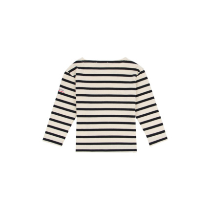 Avis Marinière "Erwann" Kids - coton équitable - Nature/Rich Navy ARMOR-LUX 3