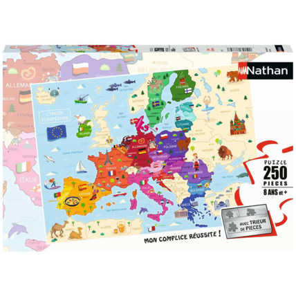 Avis Puzzle Carte d'Europe - de 8 ans RAVENSBURGER 1