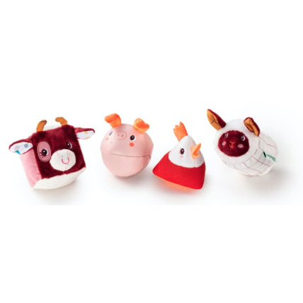 Avis Set de 4 hochets Ferme Lilliputiens 1