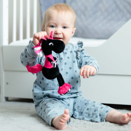 Avis Jouet d'éveil doudou sensoriel, Licorne Sevira Kids 4