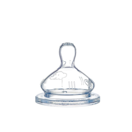 Avis Lot de 2 tétines ronde silicone 3 vitesses Bebeconfort 2