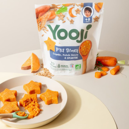 Avis P'tit Dîner : Carotte, patate douce, épeautre bio Yooji 1