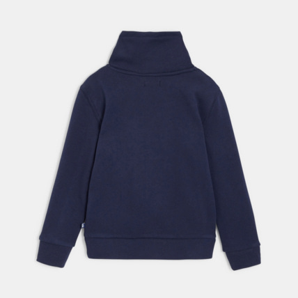 Avis Sweat-shirt à message bleu garçon OKAIDI 3
