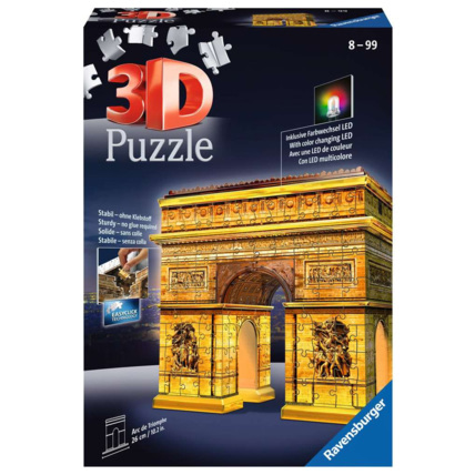 Avis Puzzle Arc de Triomphe illuminé - de 8 ans RAVENSBURGER 1