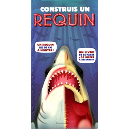 Avis Livre Construis Un Requin GALLIMARD JEUNESSE 1