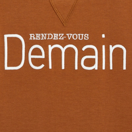 Avis Sweat à message brodé marron garçon OKAIDI 3