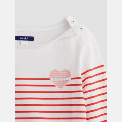 Avis Marinière rose fille OKAIDI 3