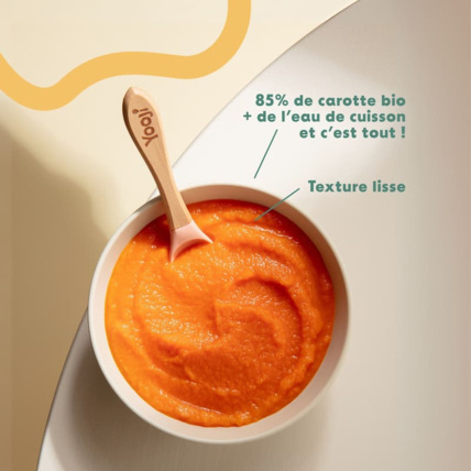 Avis Purée lisse de Carotte bio Yooji 2