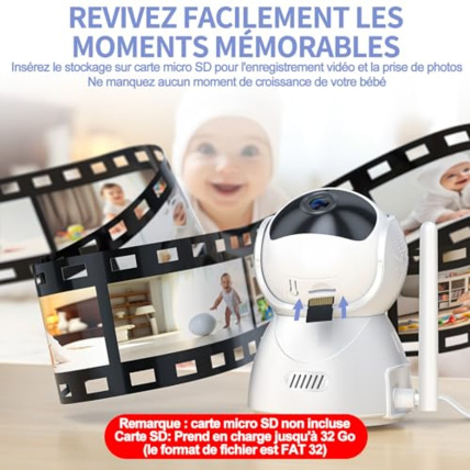 Avis Babyphone vidéo 4.3 pouces OBVHNUA 4
