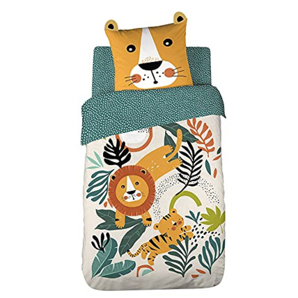 Avis Parure de lit enfant réversible Lion CÔTÉ DECO 4