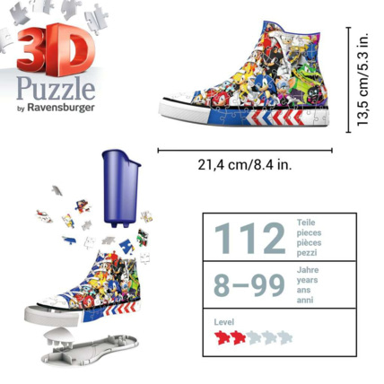 Avis Puzzle Sneaker - Sonic - de 8 ans RAVENSBURGER 5