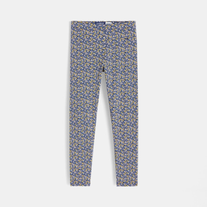Avis Legging imprimé coton bio bleu fille OKAIDI 1