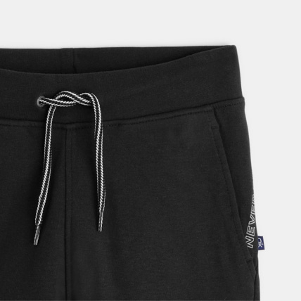 Avis Pantalon de jogging molleton poches zippées gris garçon OKAIDI 2