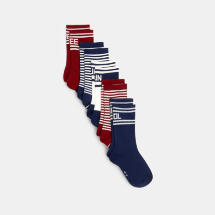 Avis Chaussettes rayées (lot de 5) garçon OKAIDI 1