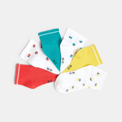 Avis Socquettes fantaisie (lot de 6) fille OKAIDI 2