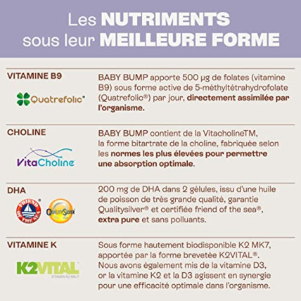 Avis Multi-Vitamines Grossesse Baby Bump JOLLY MAMA 8