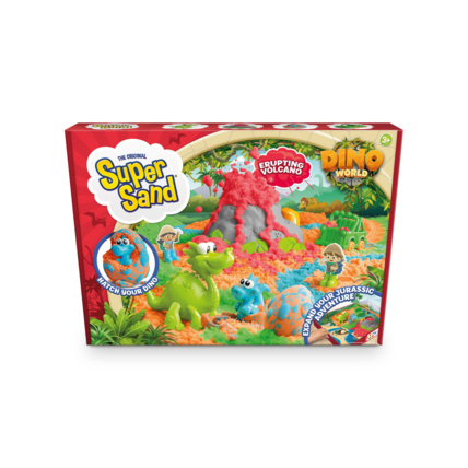 Avis Coffret Super Sand Dino World GOLIATH 1