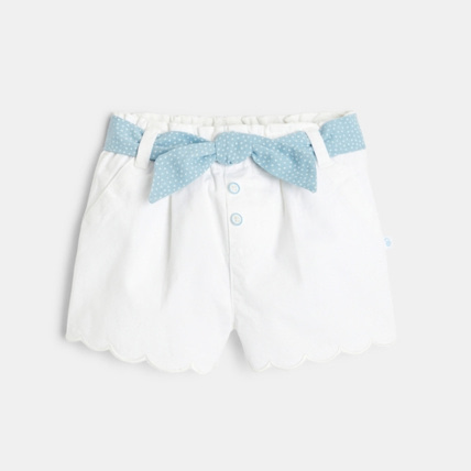 Avis Short festonné à ceinture imprimée OBAÏBI 1