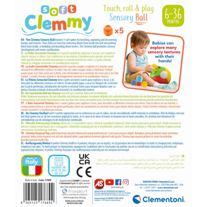 Avis Balle sensorielle Clemmy Clementoni 3