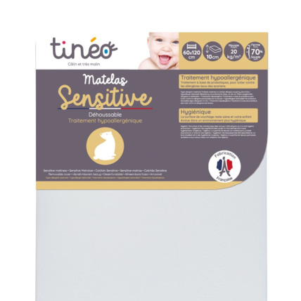 Avis Matelas bébé  Sensitive - 60x120cm TINEO 1