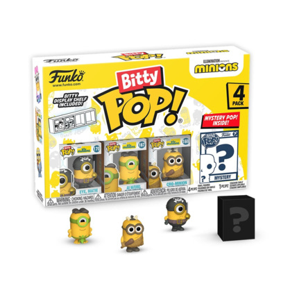 Avis Pack 4 figurines Les Minions Bitty Pop FUNKO 2