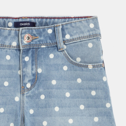Avis Short en jean bleu fille OKAIDI 2