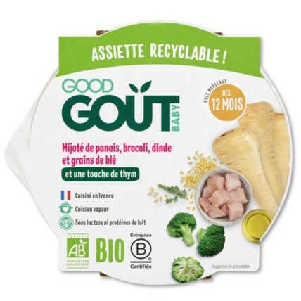 Avis Mijoté de panais brocoli dinde et grains de blé Good Goût 1