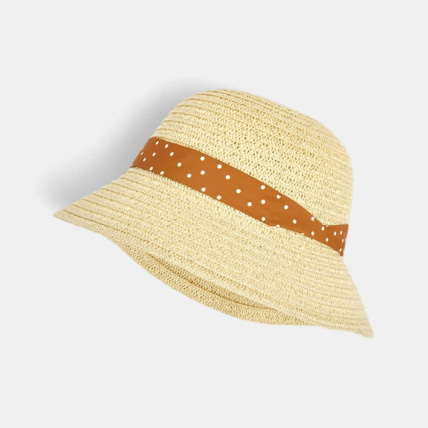 Avis Chapeau de soleil forme cloche beige fille OKAIDI 2
