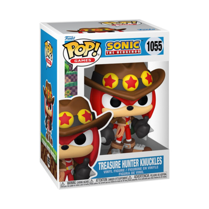 Avis Figurine Treasure Hunter Knuckles Sonic Pop FUNKO 1