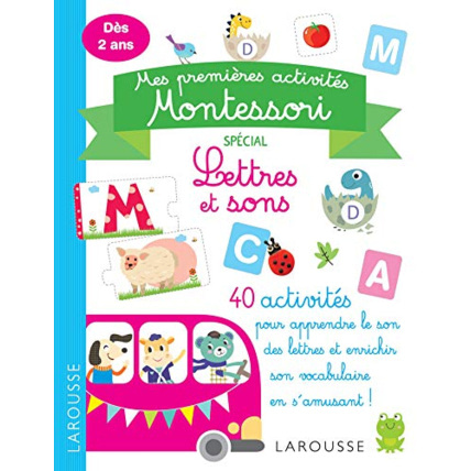 Avis Mes premières activités Montessori - Lettres et sons LAROUSSE 1