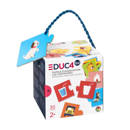 Avis Puzzles d'association les contraires Oxybul 1
