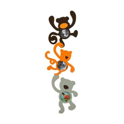 Avis 3 cadres singes chambre enfant Vertbaudet 1
