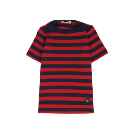 Avis Marinière "Carantec" Kids - coton - Navire/Braise ARMOR-LUX 1